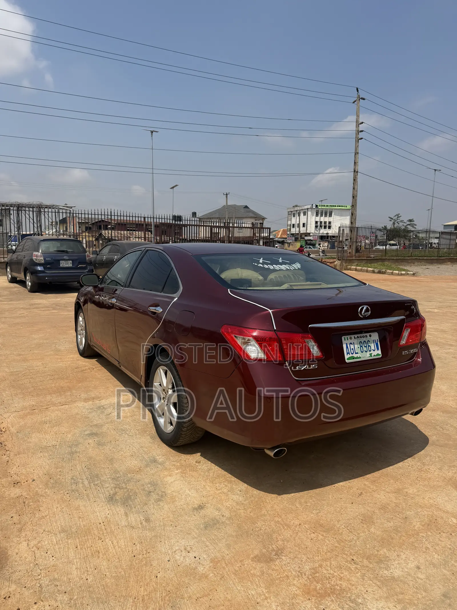Lexus ES 350 2008 Red