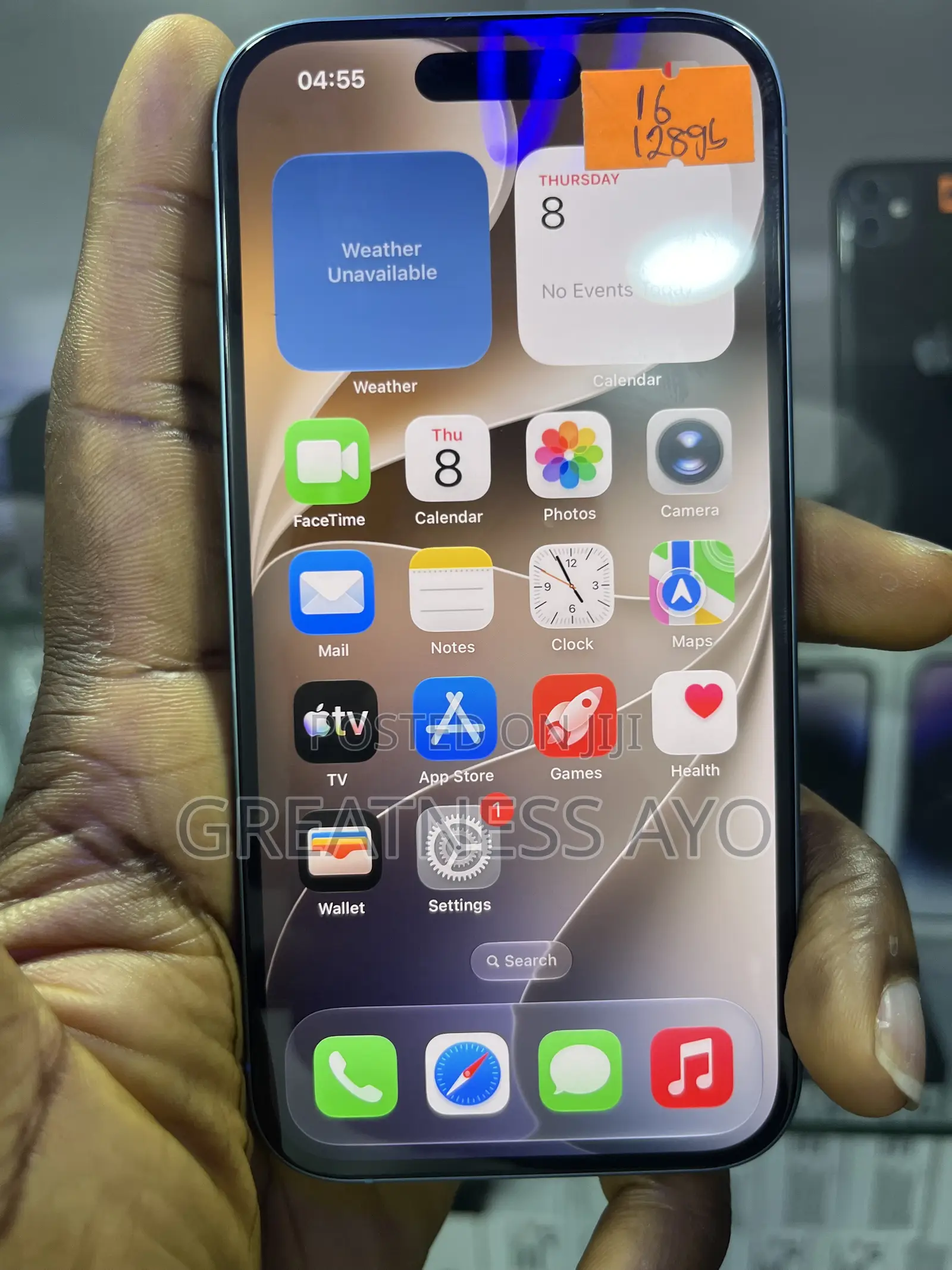 Apple iPhone 16 128 GB Blue