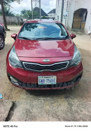 Kia Rio 2014 Red