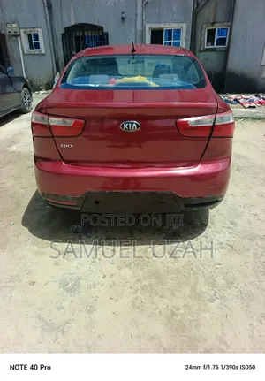Kia Rio 2014 Red