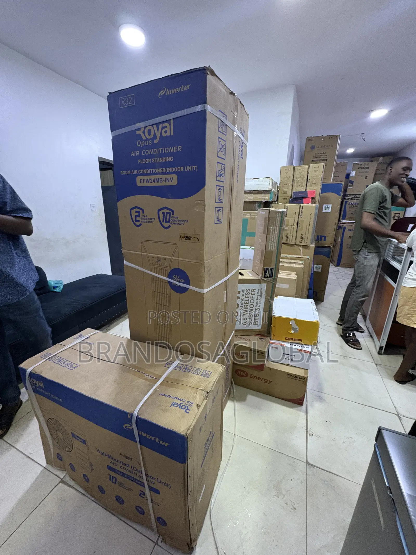 Royal 3 Ton Inverter AC Floor Standing Model