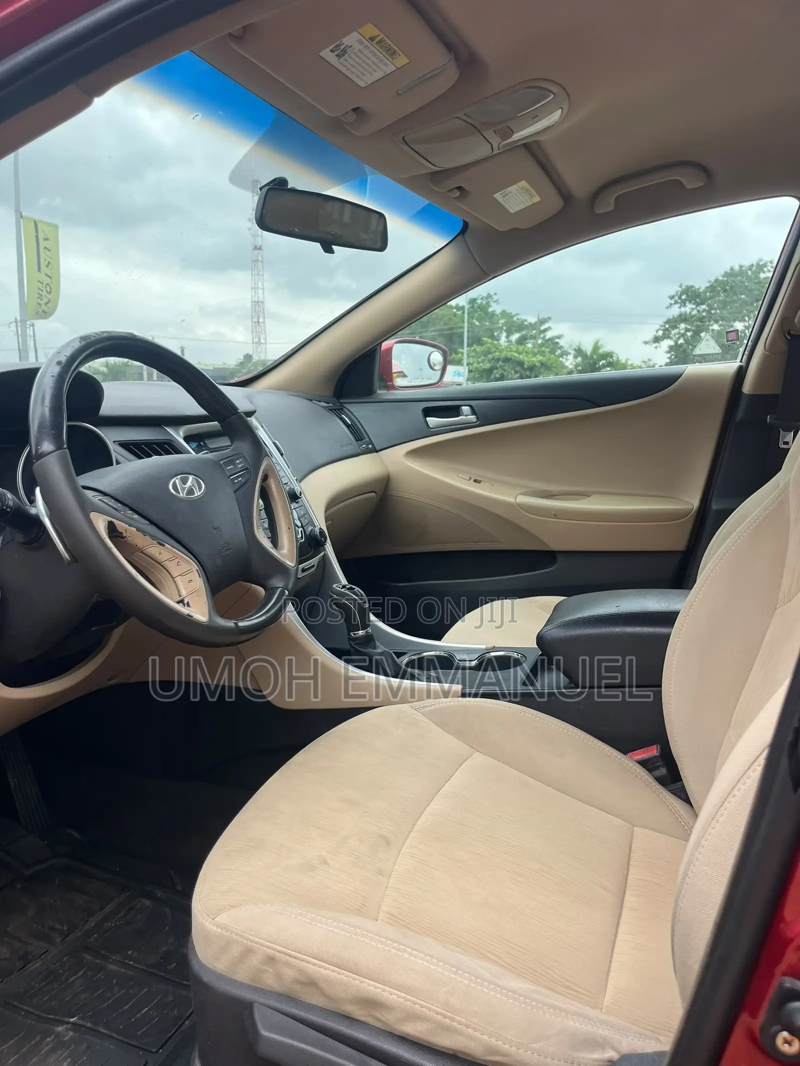 Hyundai Sonata 2011 Red