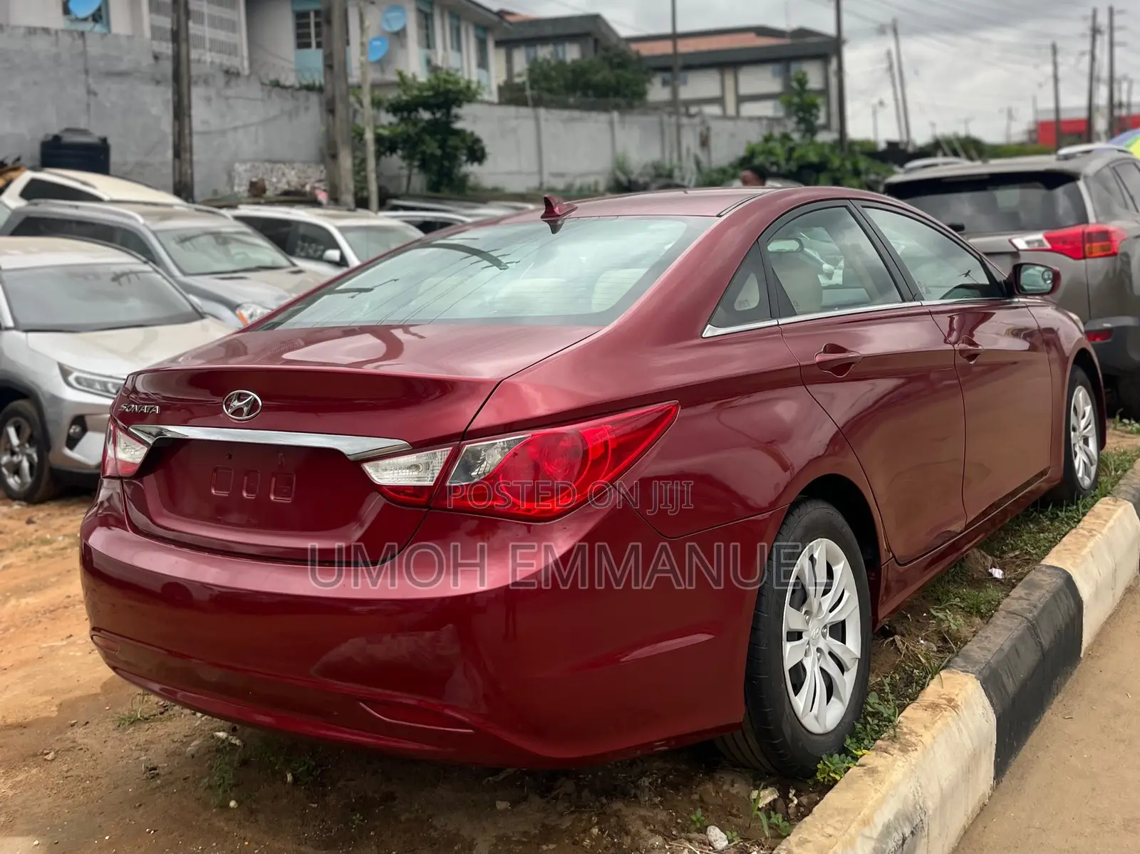 Hyundai Sonata 2011 Red