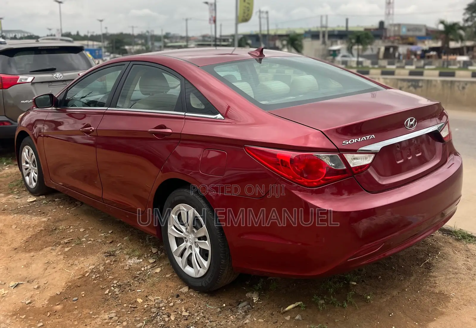 Hyundai Sonata 2011 Red