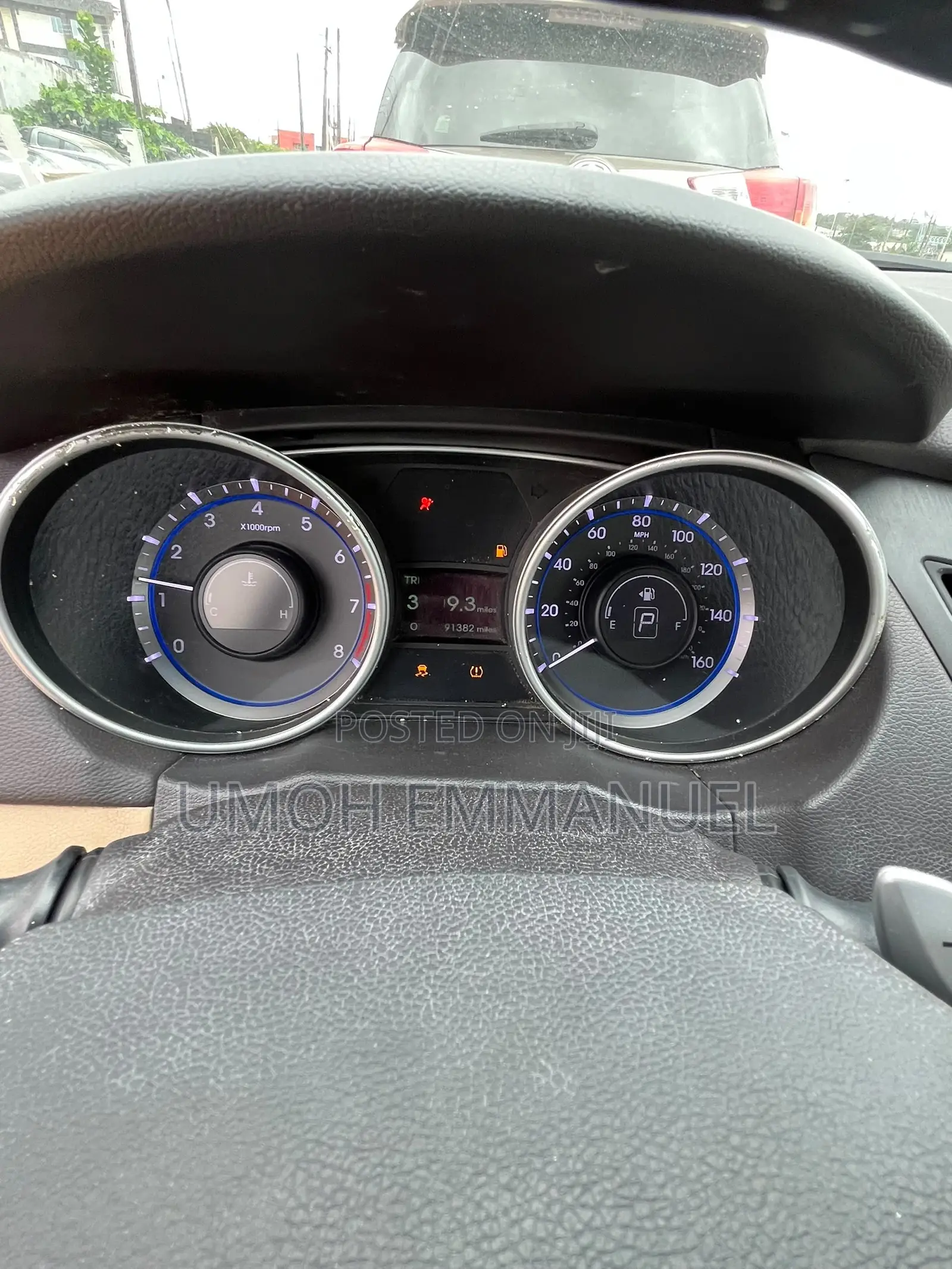 Hyundai Sonata 2011 Red
