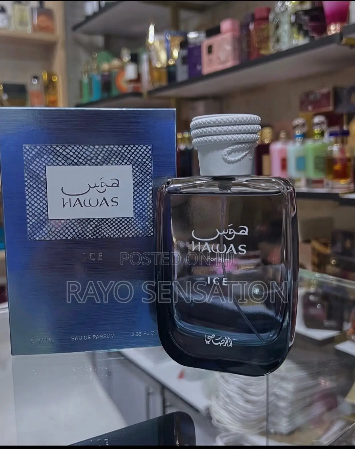 Hawas Ice – Fresh, Cool & Long-Lasting Unisex Perfume