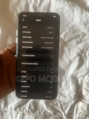 Apple iPhone 11 Pro Max 64 GB Gray