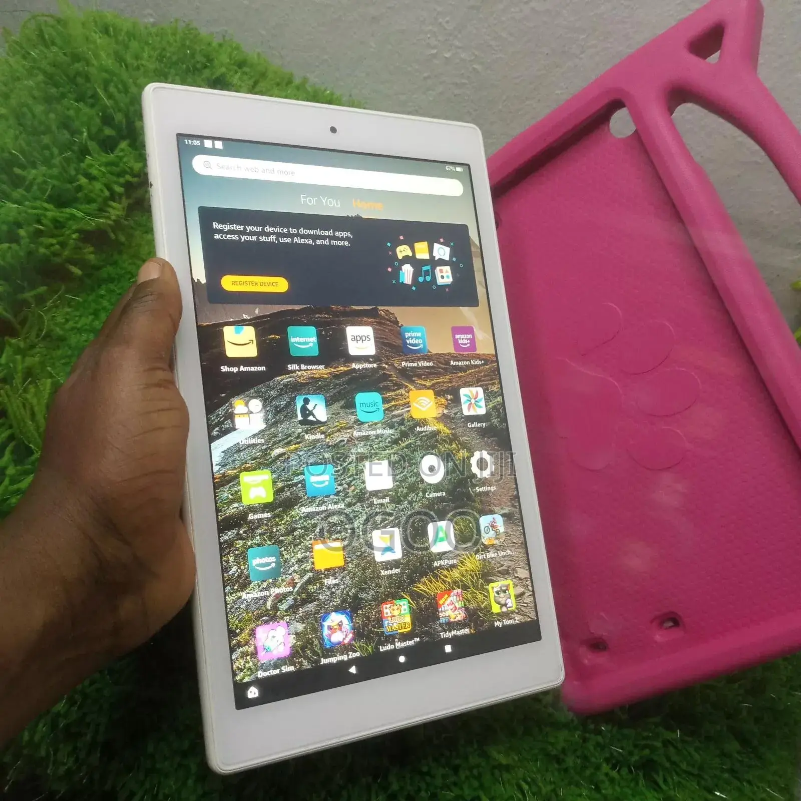 Amazon Fire HD 10 (2019) 64 GB White