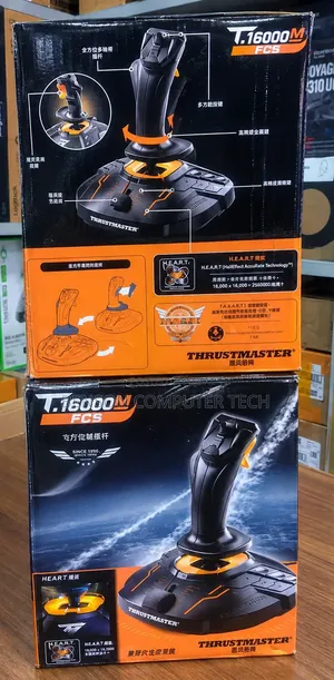 Thrustmaster T.16000M FCS Joystick.