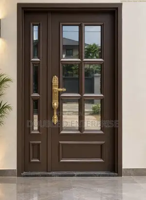 4ft Brown French Luxury Door