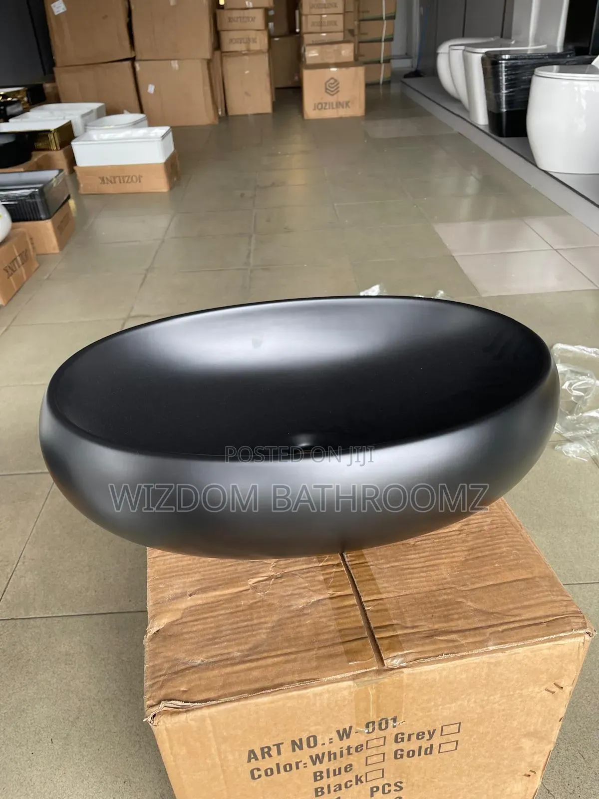 Black Counter Top Basin