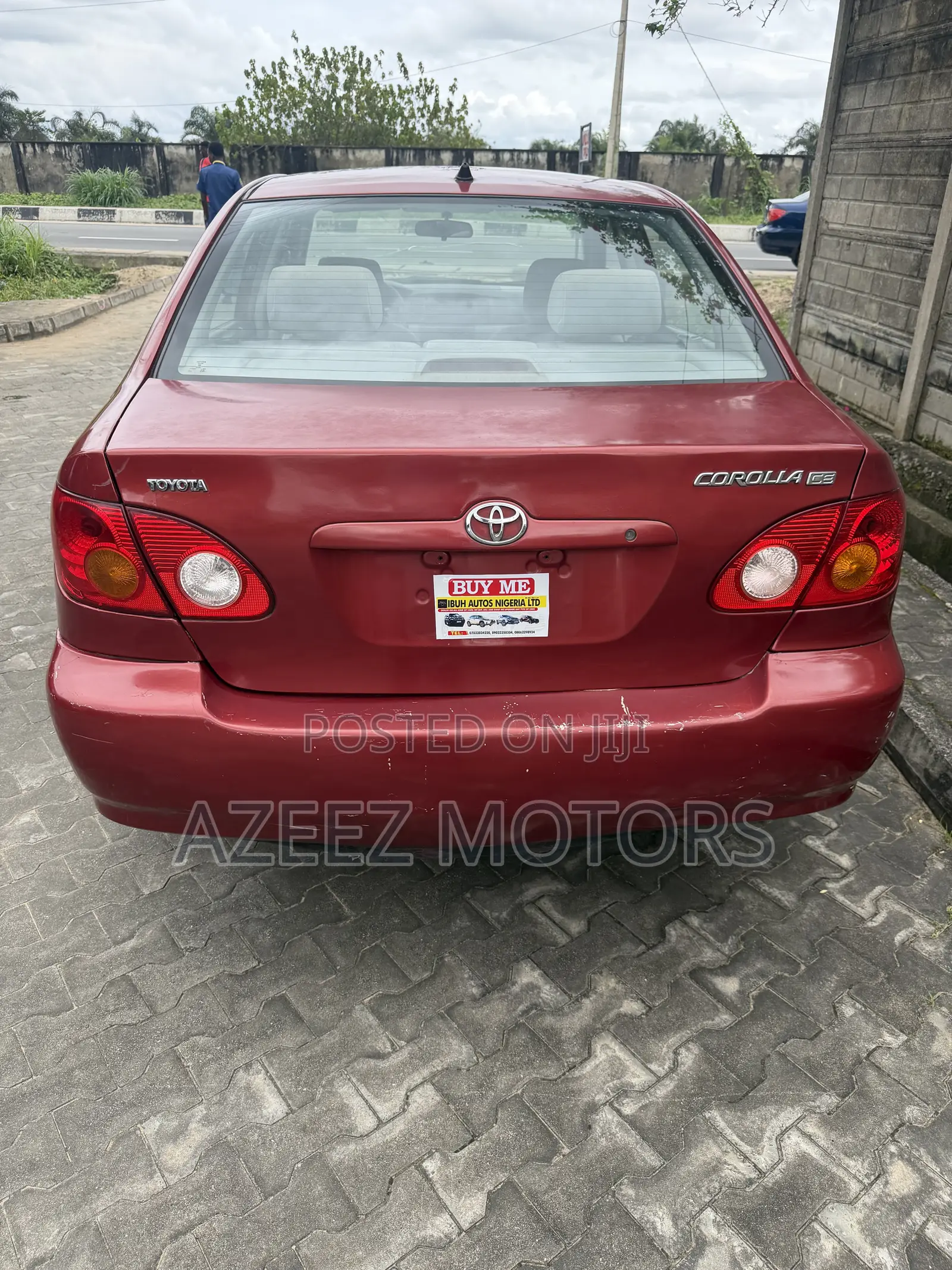 Toyota Corolla 1.4 D Automatic 2004 Red