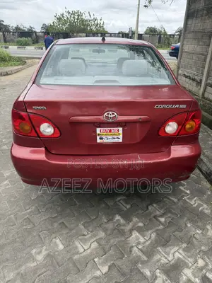 Toyota Corolla 1.4 D Automatic 2004 Red