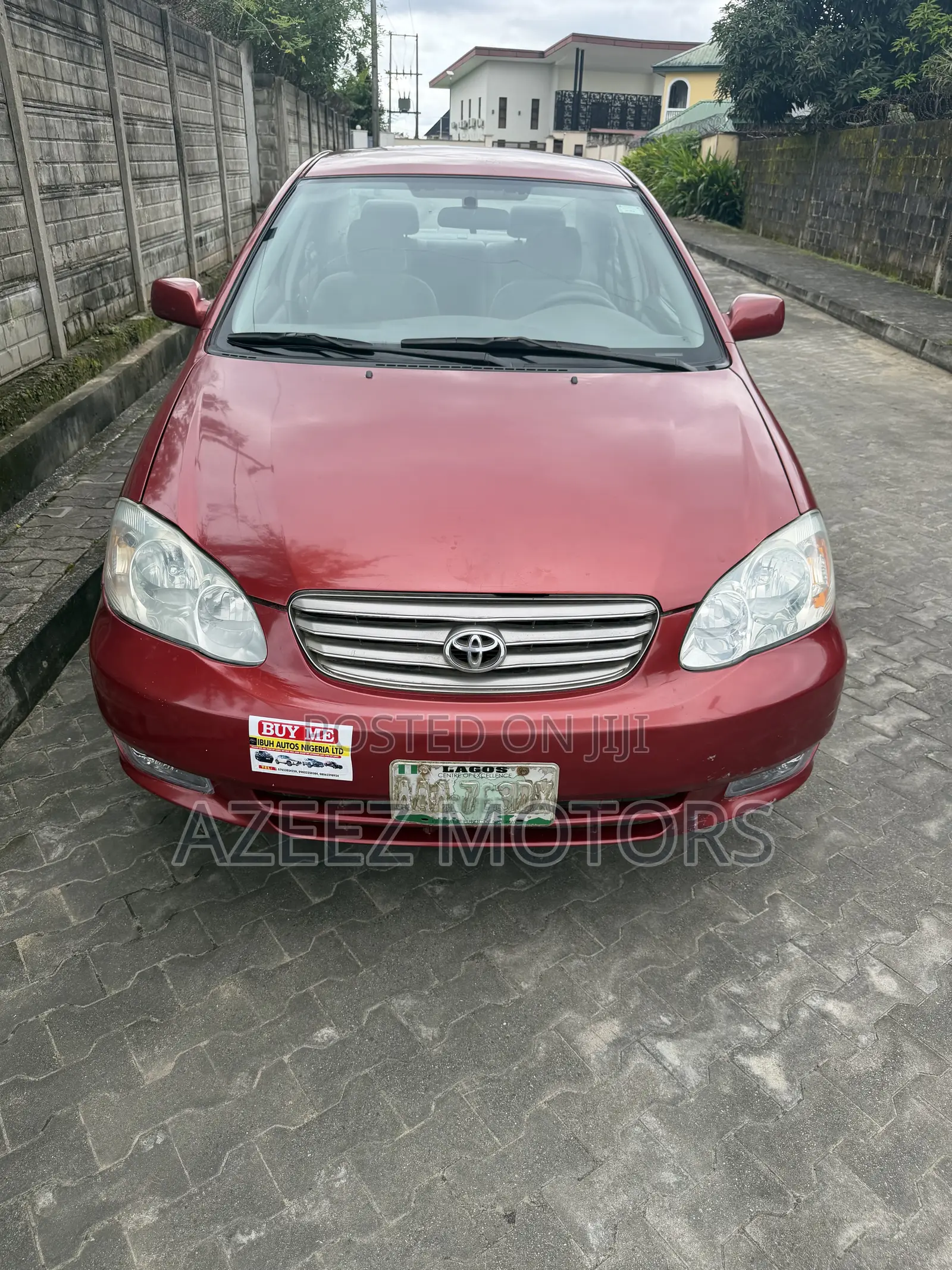 Toyota Corolla 1.4 D Automatic 2004 Red