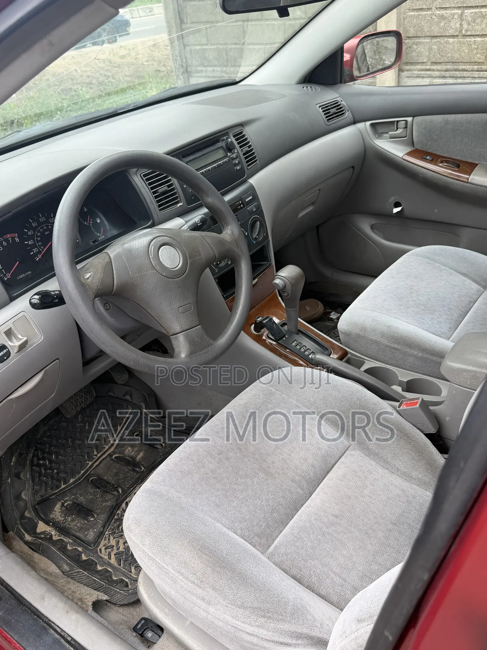 Toyota Corolla 1.4 D Automatic 2004 Red
