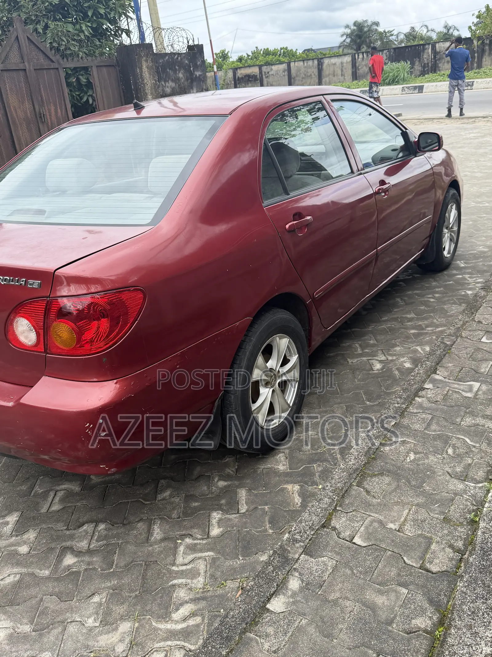 Toyota Corolla 1.4 D Automatic 2004 Red