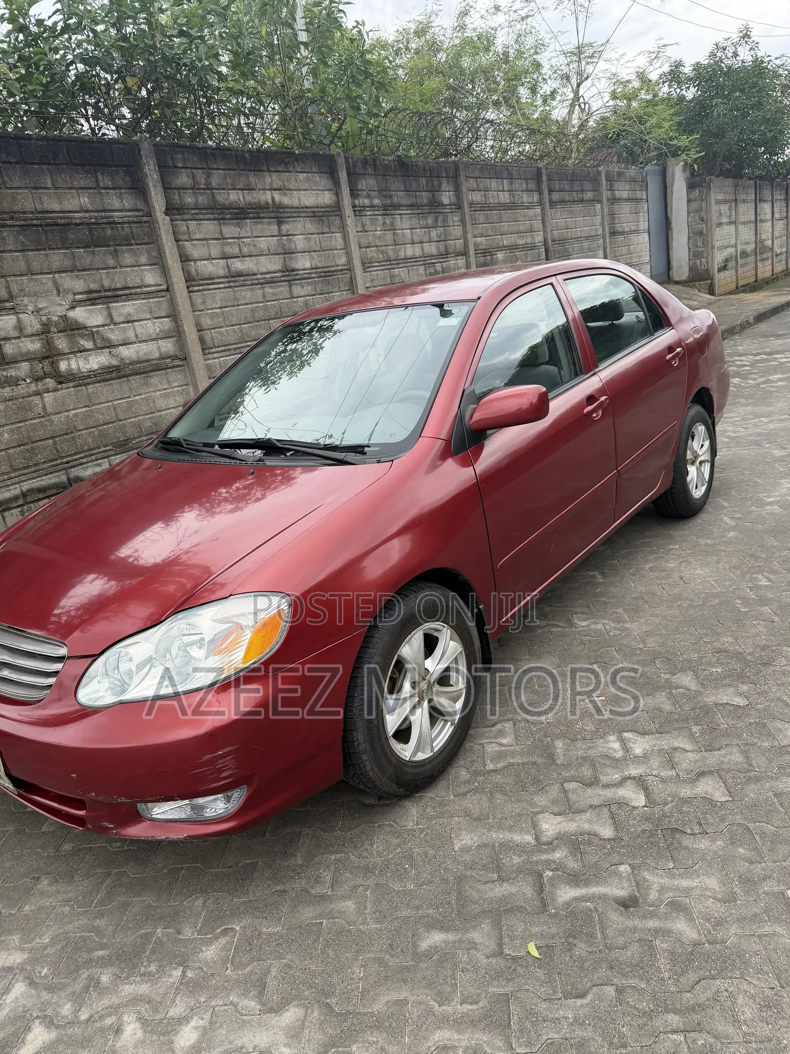 Toyota Corolla 1.4 D Automatic 2004 Red