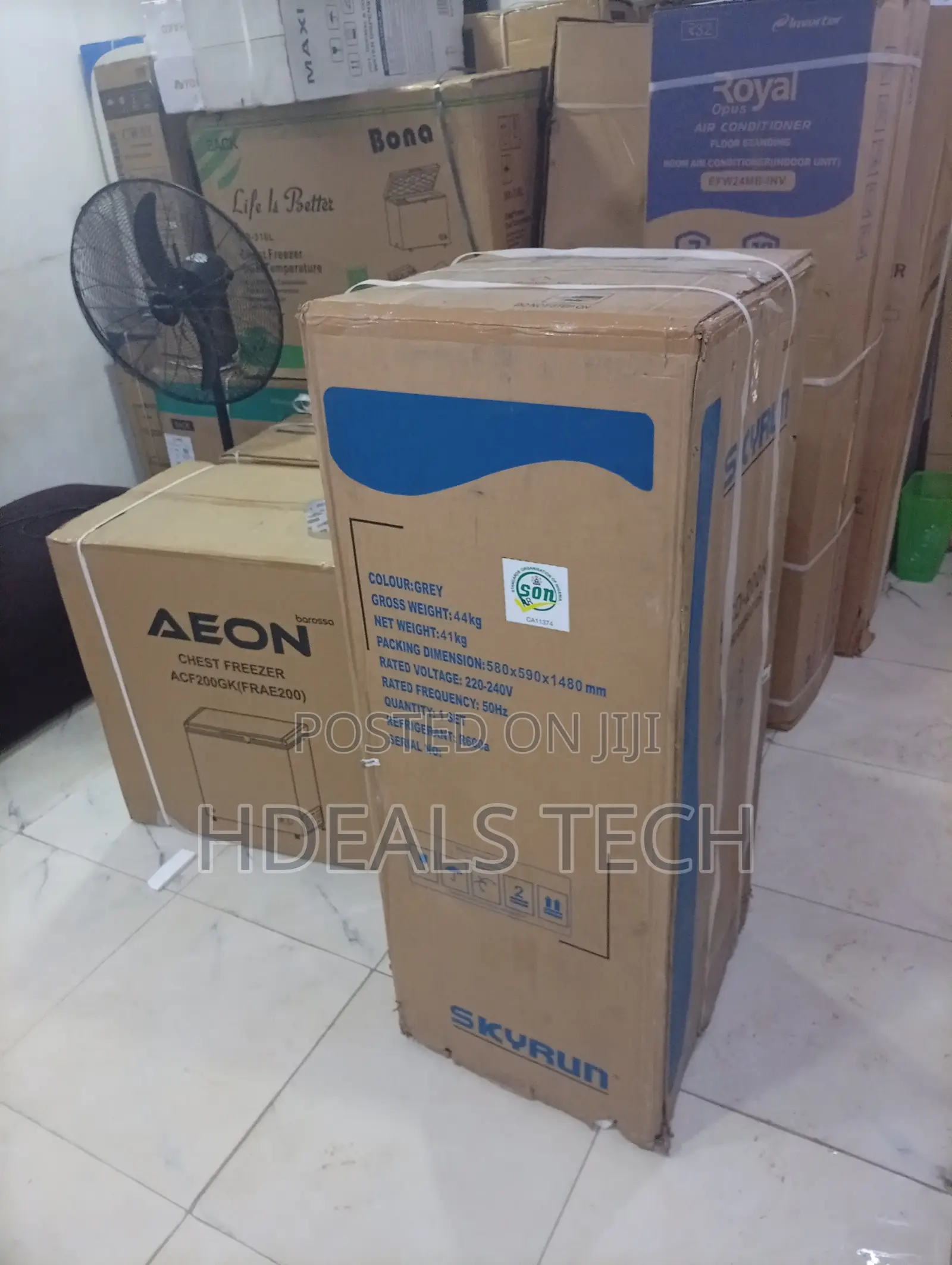Skyrun BCD-200K – Premium Cooling Performance