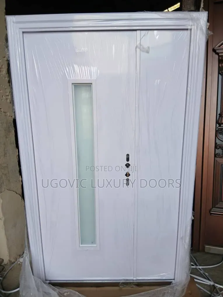 4ft White Premium Steel Security Door