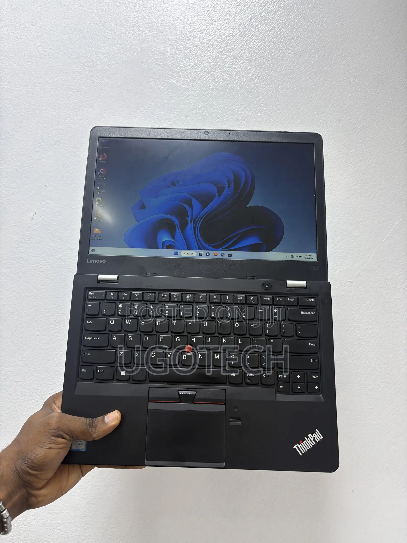 Laptop Lenovo ThinkPad 13 8GB Intel Core i5 SSD 128GB