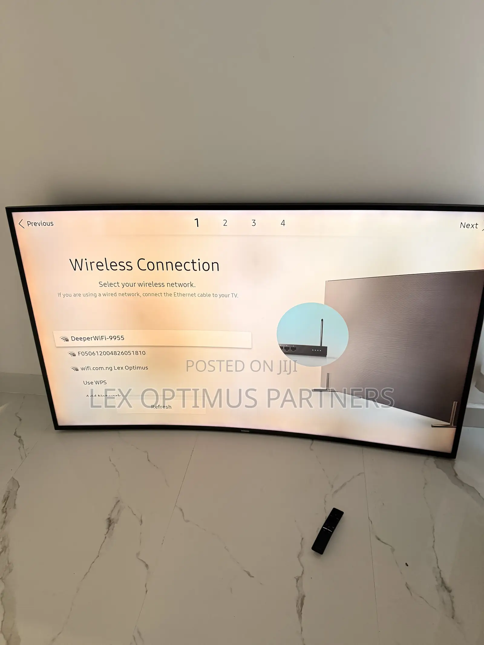 Samsung TV 65inches Curved