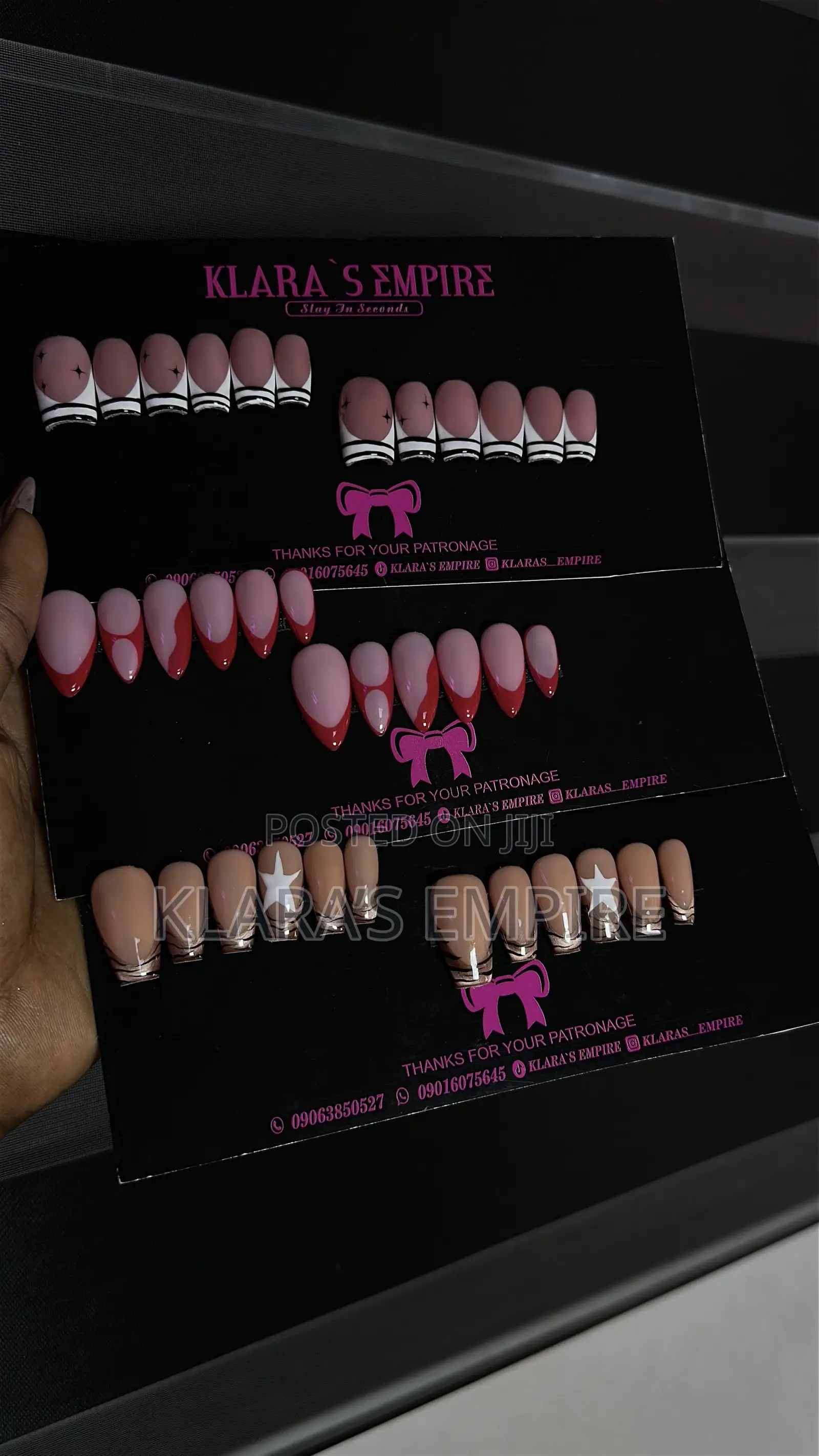 Hand Made Presson Nails