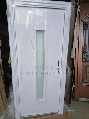 3ft White Steel/Metal Door Matching Frame