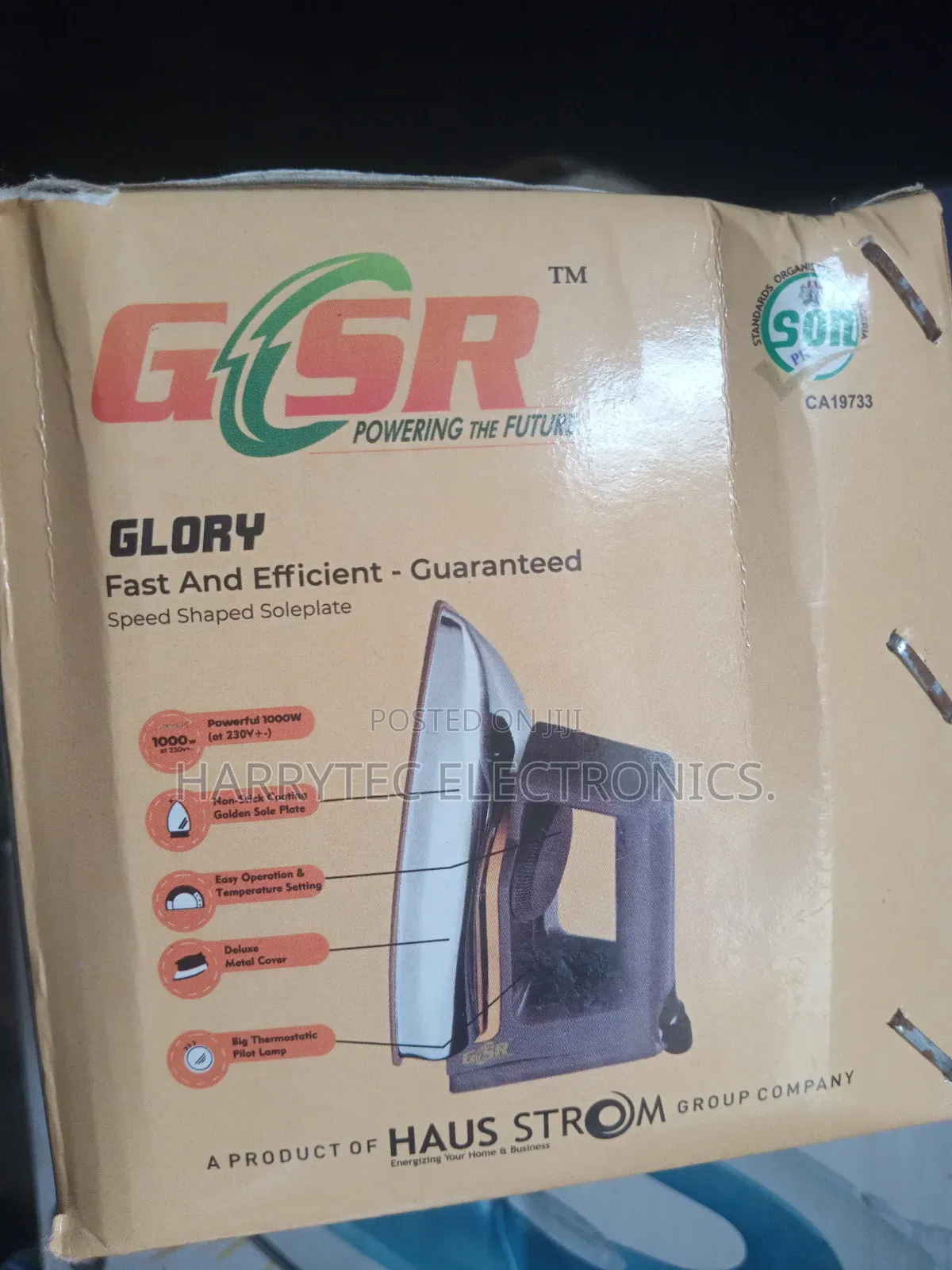 G S R Dry Powerful Iron With 2 Years Warranty