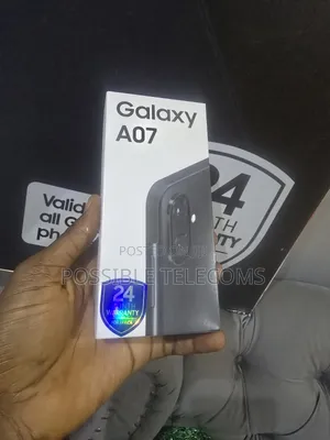 New Samsung Galaxy A07 64 GB Black