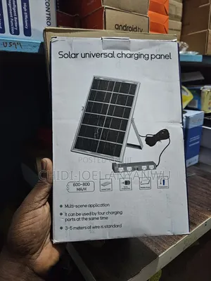 18w Universal Solar Panel Mobile Phone Charging 4 USB Charger Port