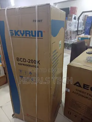 Skyrun BCD-200K Refrigerator – Modern Home Cooling Solution