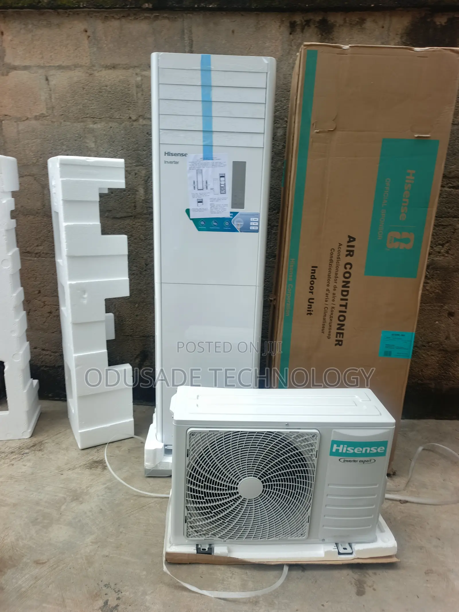 Hisense 2HP Floor Standing Inverter AC – Energy Efficient