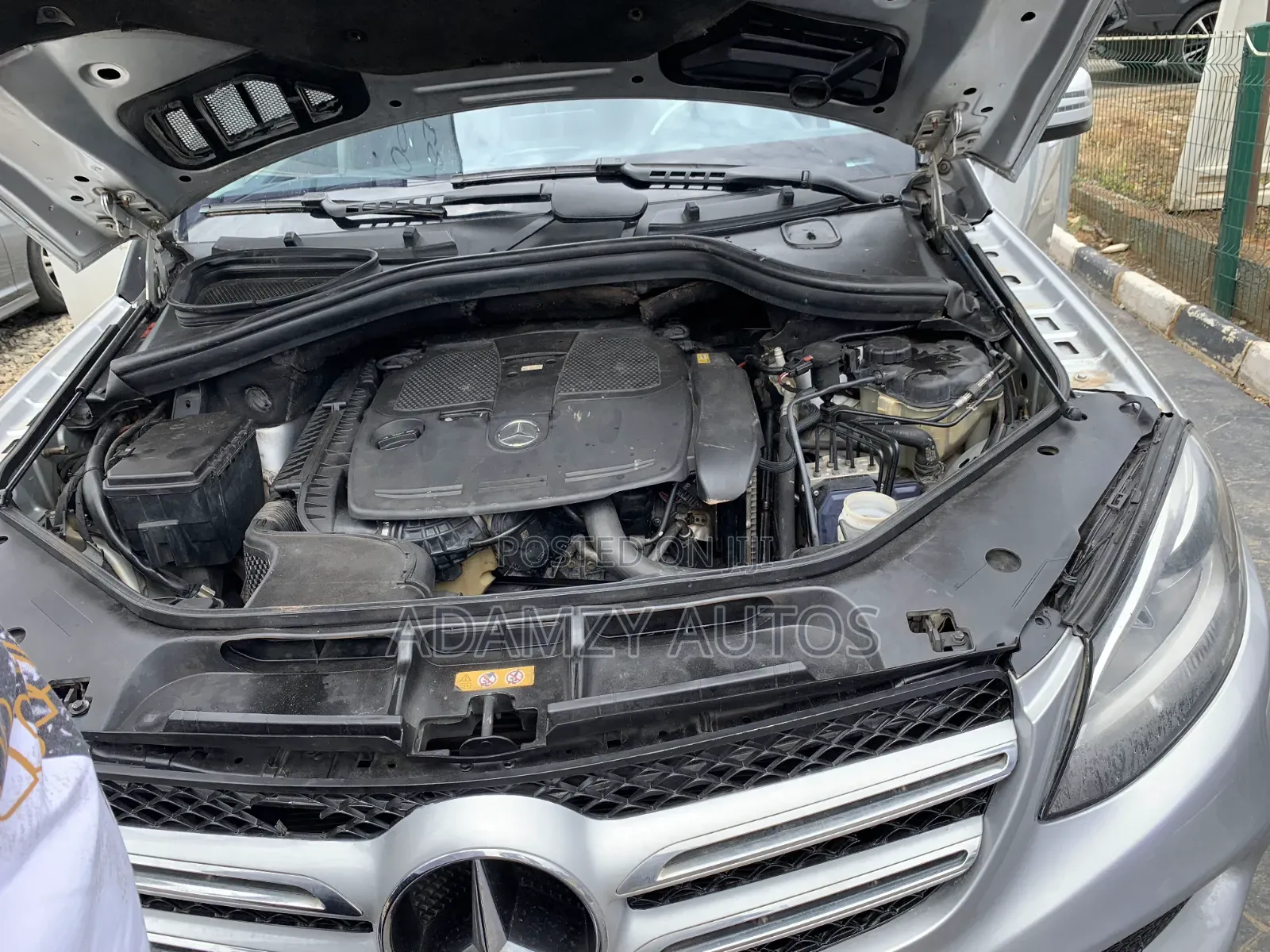 Mercedes-Benz GLE-Class 2016 Silver