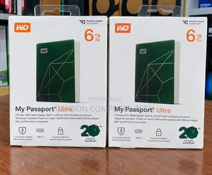WD My Passport Ultra 6TB Portable HDD.