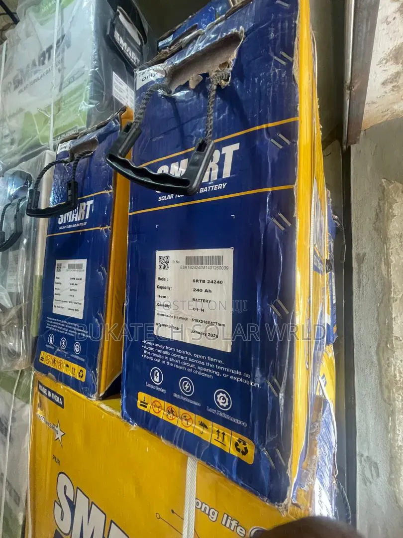 Smart Solar Tubular Battery 240ah