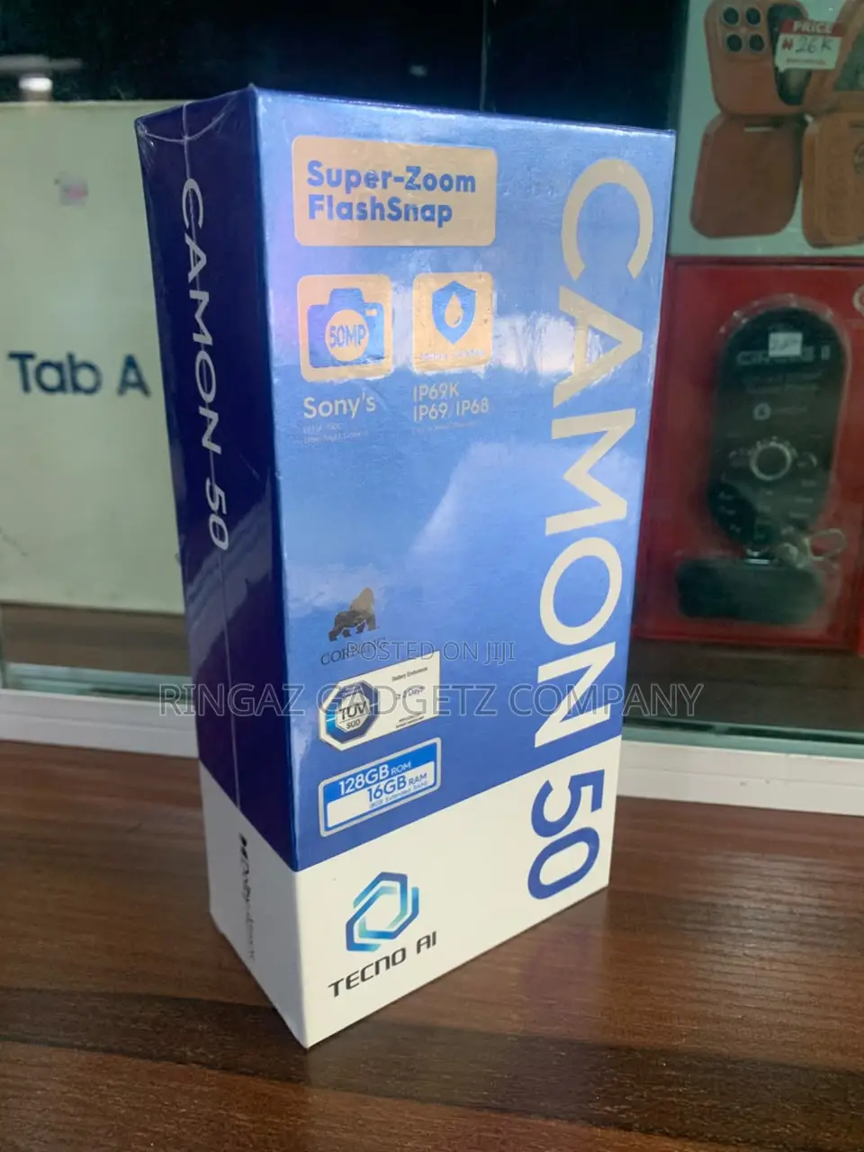 New Tecno Camon 50 256 GB Green