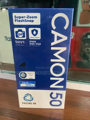 New Tecno Camon 50 256 GB Green