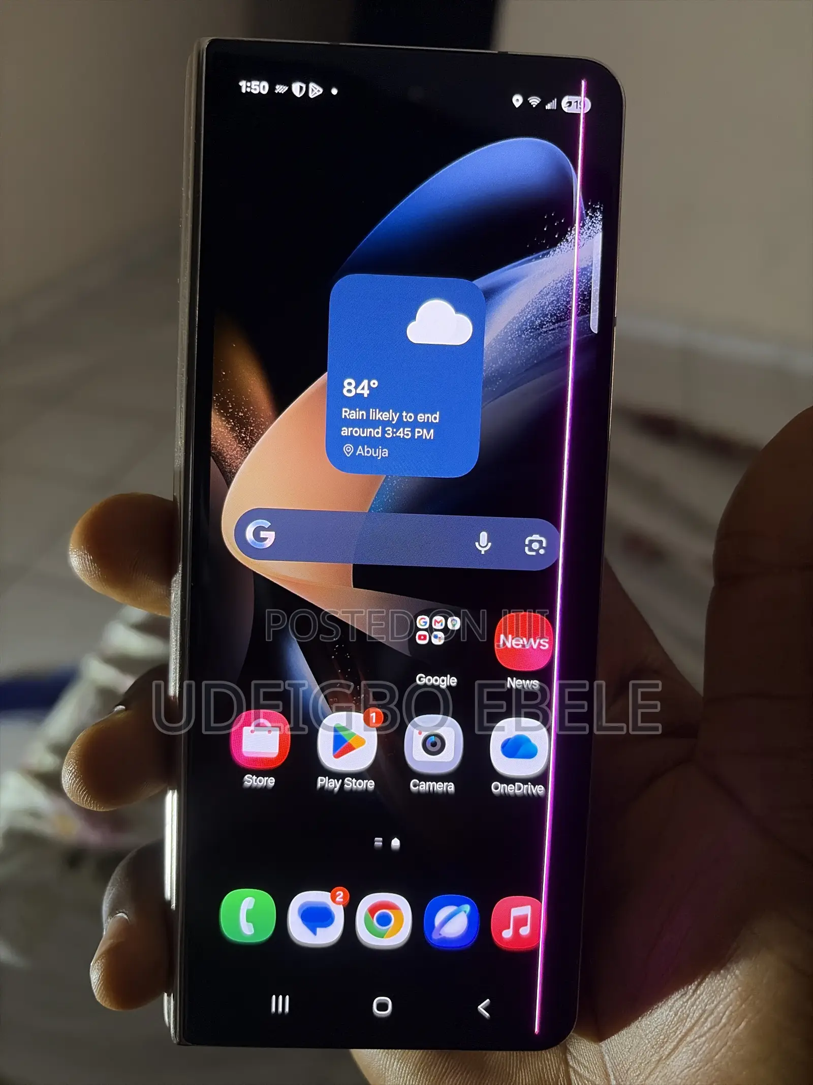 Samsung Galaxy Fold 512 GB White