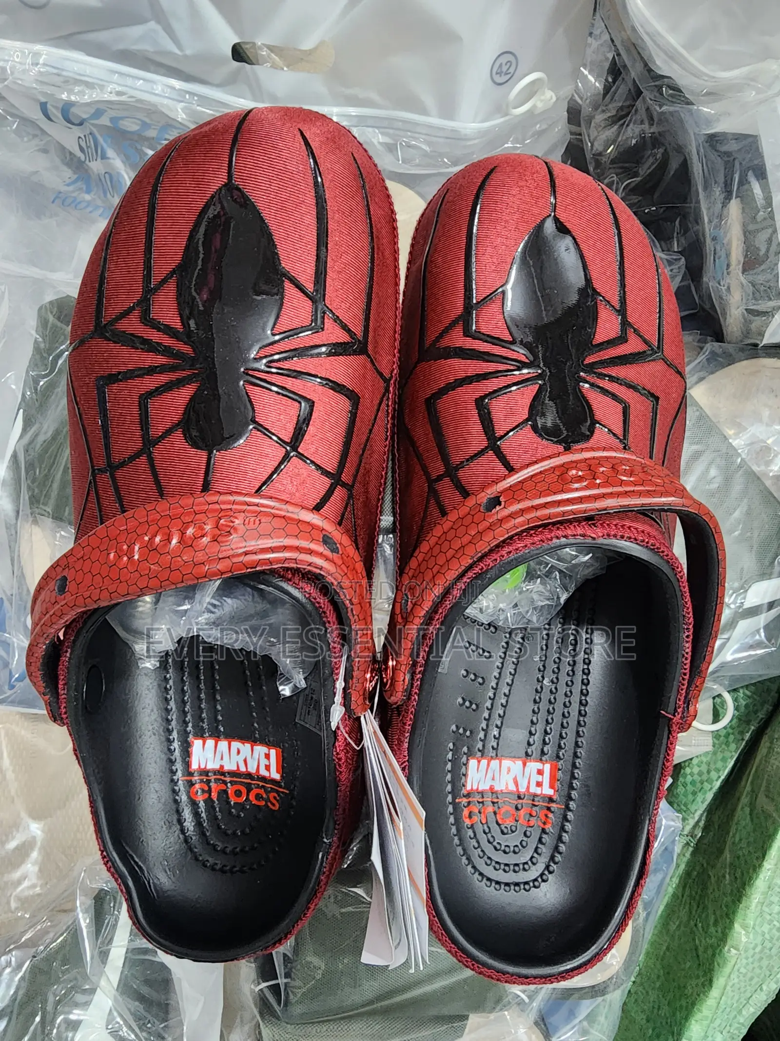 Marvel Spider-Man Crocs for Comfort 41-45