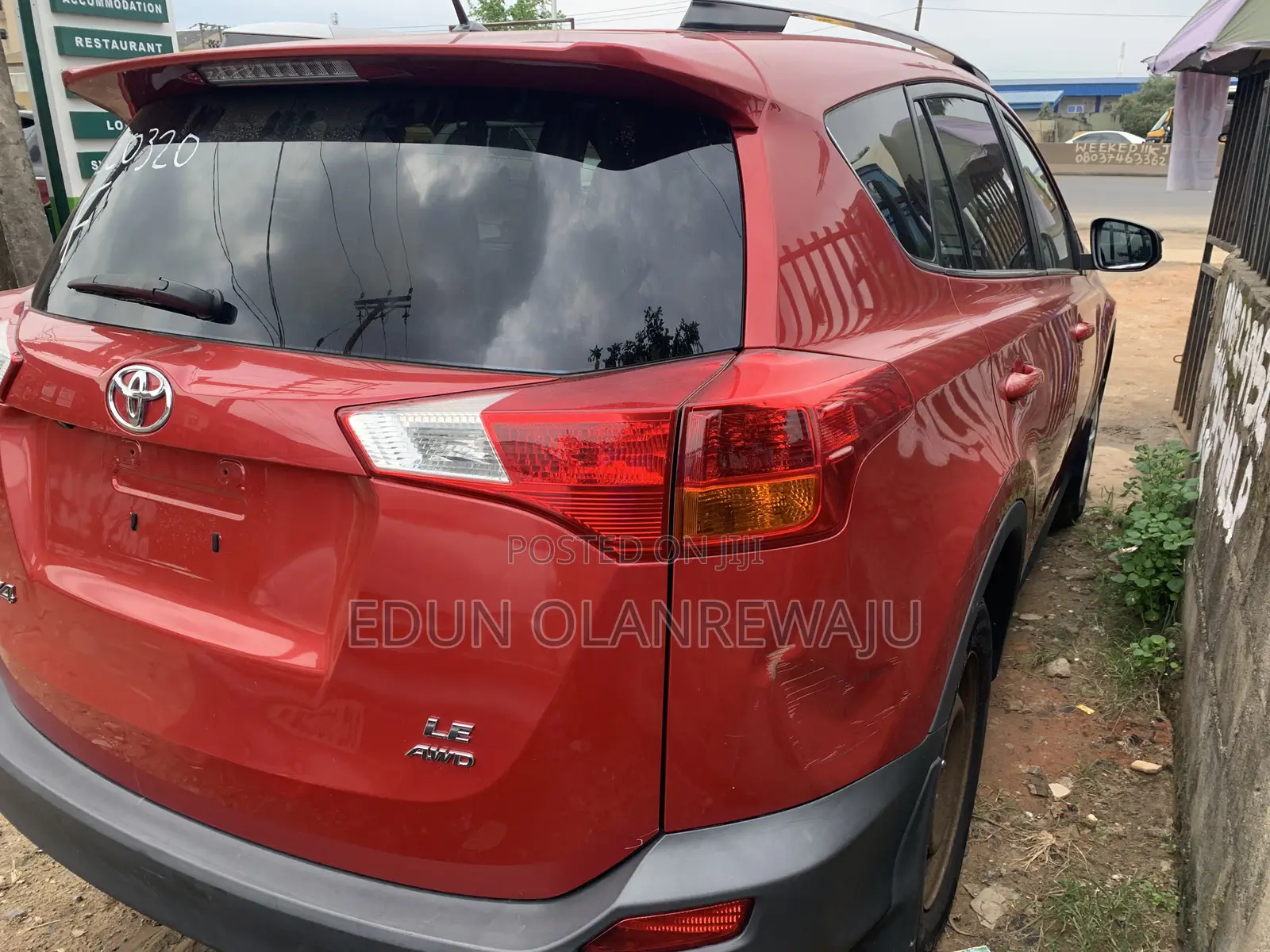 Toyota RAV4 2015 Red