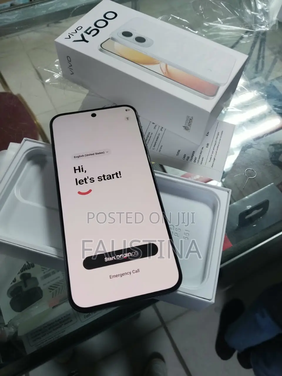 New Vivo Y500 128 GB White