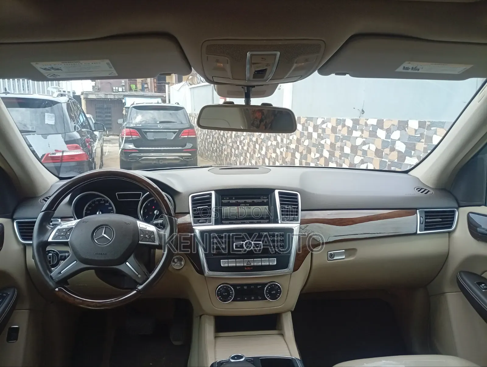 Mercedes-Benz M Class 2014 Blue