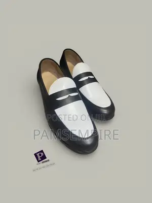Black and White Themed Loafer
