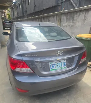 Hyundai Accent GLS 4dr Sedan (1.6L 4cyl 6M) 2014 Gray