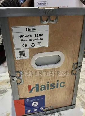 4kw Haisic 12v Battery 550k