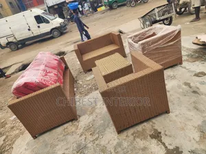 High Quality Set of 7 Seaters Outdoor Chairs.