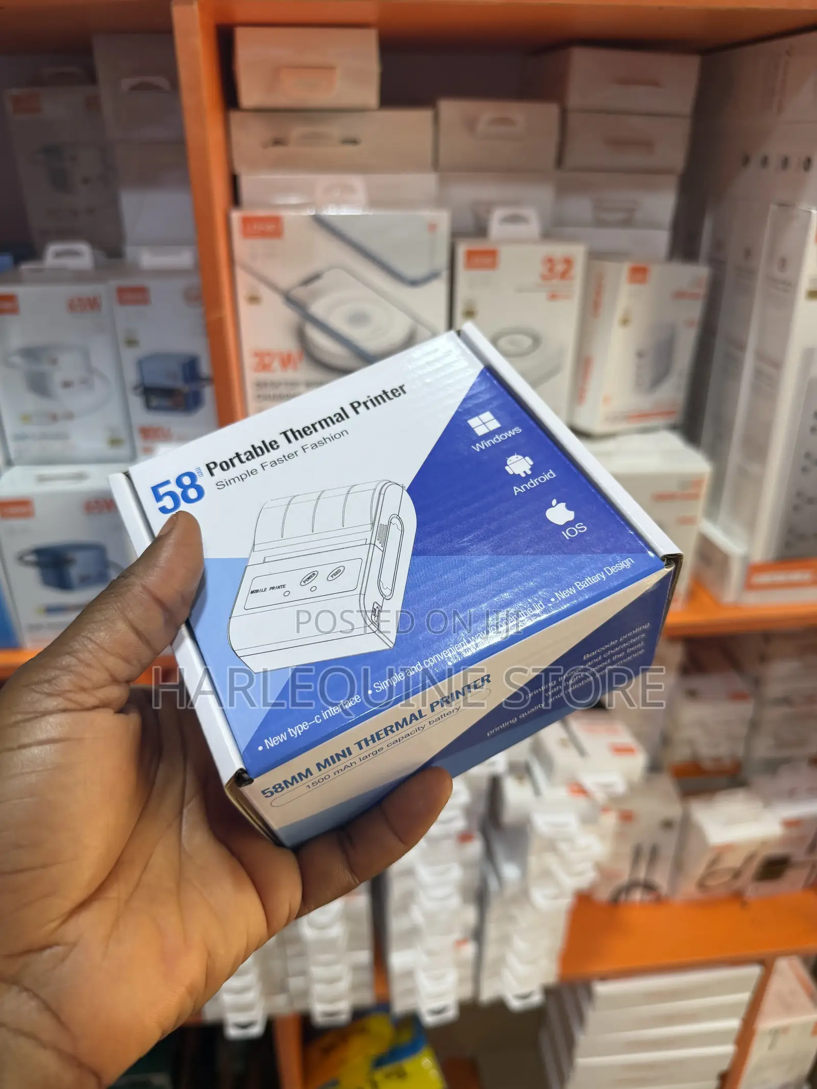 58mm Portable Thermal Printer