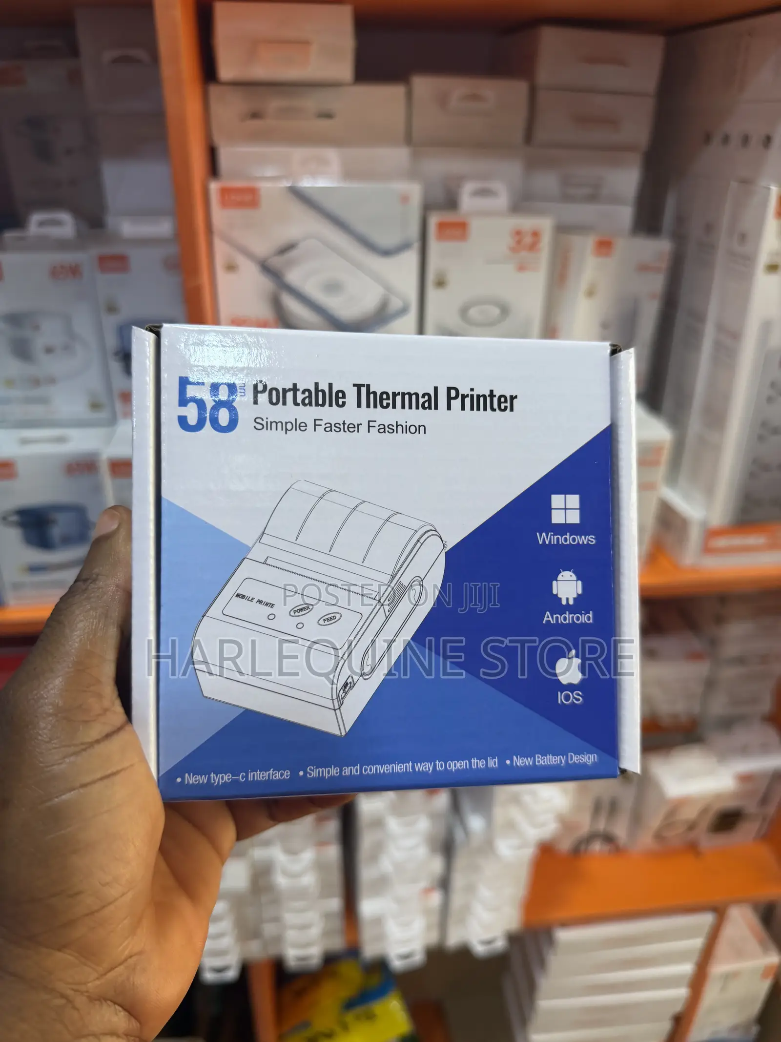 58mm Portable Thermal Printer