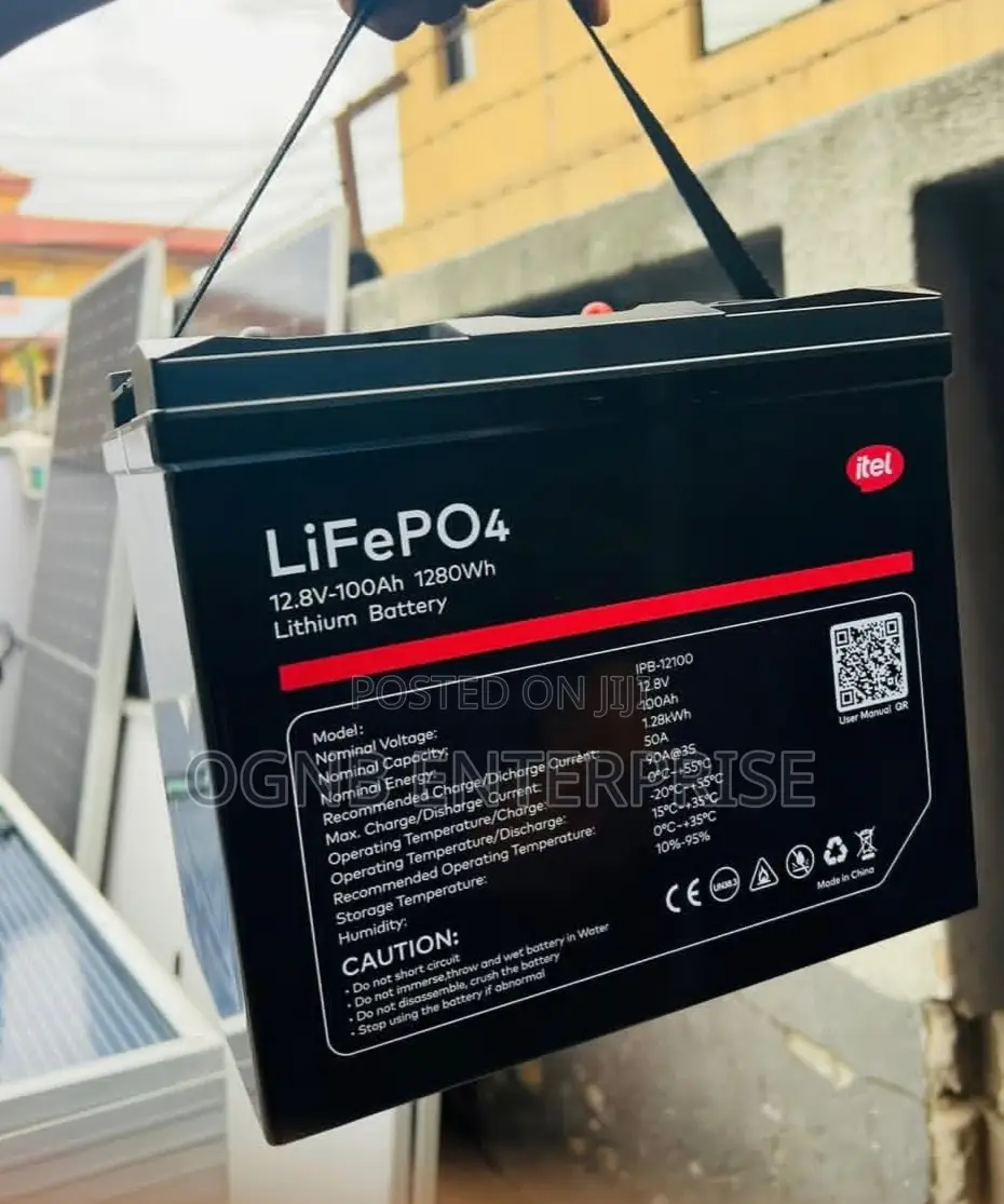 1.3kw Lithium Itel Battery 12v