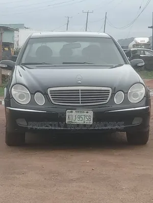 Mercedes-Benz E500 2003 Black